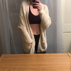 Cream Colored Cardigan